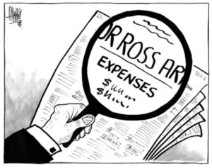 "Dr Ross Ar... Expenses." 15 November, 2002.