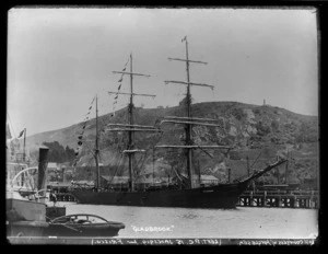 Sailing ship Gladbrook, Port Chalmers in 1919