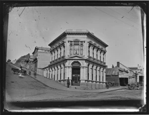 Port Chalmers looking up George Street, and Grey Street