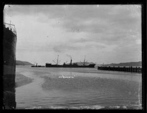 SS Goodwin in Port Chalmers harbour