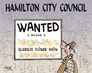 Hamilton City Council. Wanted (Alive) Ellerslie Flower Show. 9 November, 2007