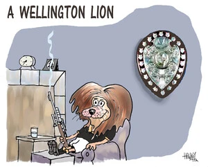 A Wellington Lion. 22 September, 2008