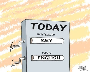 TODAY Nat's leader, Key, Deputy, English. 28 November, 2006.