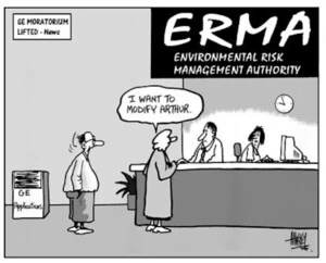 ERMA. Environmental Risk Management Authority. GE Moratorium lifted - News. 30 October, 2003.