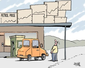 Petrol price. 19 October, 2007