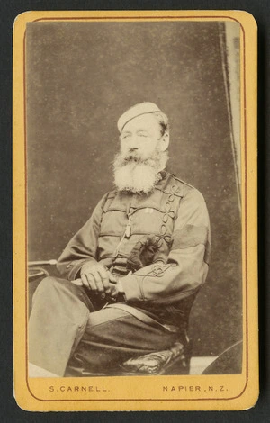 Portrait of Colonel Withers - Photograph taken by Samuel Carnell