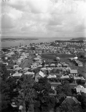 Part 3 of a 3 part panorama of Devonport, Auckland