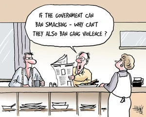 "If the government can ban smacking, why can't they also ban gang violence?" 10 May, 2007