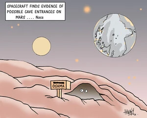 Spacecraft finds evidence of possible cave entrances on Mars.... NASA. 24 September, 2007