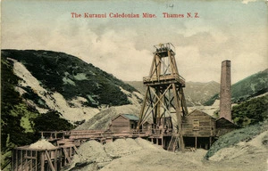 The Kuranui Caledonian Gold Mine. Thames, N.Z.