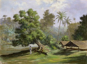 Sandys, Edward Roper Stapleton, b. 1845 :Maran Sound, Danae Bay, Solomons [1888?]