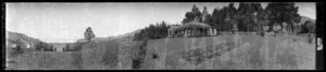 Ligar Bay, Takaka. 'View of Mr L.A. Brown's homestead'