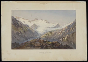 Gully, John 1819-1888 :Macaulay Glaciers, 4375 feet [1862]