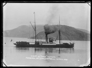 The steamship 'Ohau' in Otago Harbour