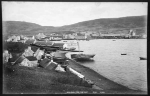 Scalloway from the west