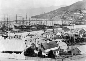 Lyttelton and harbour