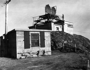Radio location at Palmer Head, Wellington