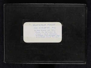 Album relating to the Society for the Overseas Settlement of British Women School Girls' Tour 1934