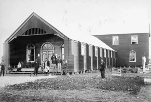 Meeting house at Papawai Pa, Greytown