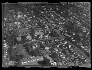 Nile Street East and suburbs of Nelson City