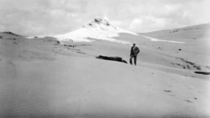 Midden no 3 - a great shell-heap on the Otororoa Ridge, west of Otawhaki Lagoon. 18 January 1931