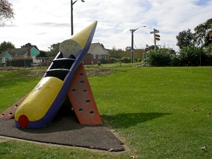 Photographs of children's playground at Kowhai Park, Wanganui