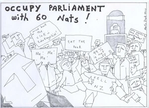 Doyle, Martin, 1956- :Occupy Parliament with 60 Nats! 29 November 2011