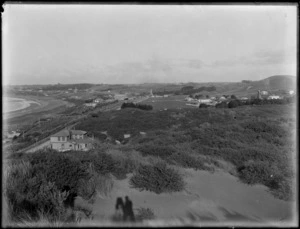 A view of Ngamotu beach, New Plymouth