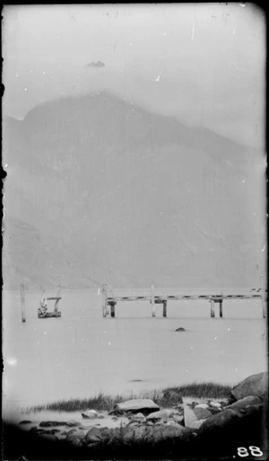 Wharf, [Fiordland National Park, Southland District?]