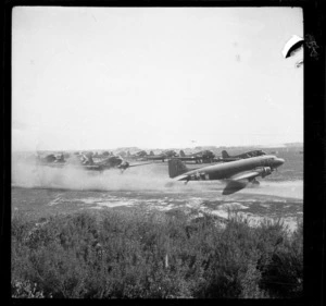 Dakotas taking off - Photograph taken by Lee Hill