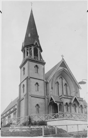 St Marks Anglican Church, Wellington - Photograph taken by Joseph Zachariah