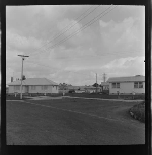 New houses in a subdivision, [Sunny Hills, Auckland?]
