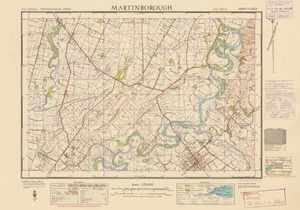 Martinborough [electronic resource] / prepared from official surveys and aerial photographs.