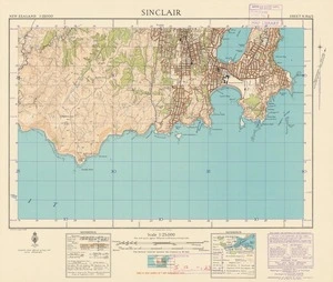 Sinclair [electronic resource] / [drawn by] M. Pirrit ; compiled from official surveys and aerial photographs.