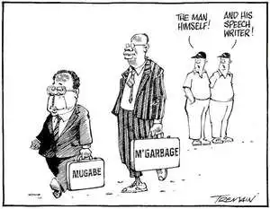Mugabe. M'Garbage. 10 August 2005.