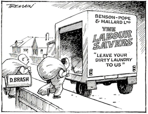 Benson-Pope & Mallard Ltd. The Labour Savers. 'Leave your dirty laundry with us'. 14 September, 2006.