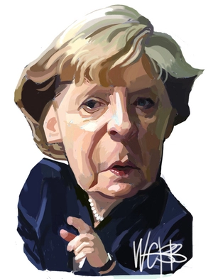 Webb, Murray, 1947- :[Angela Merkel]. 3 January 2012
