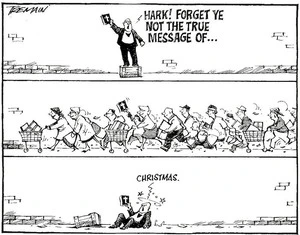 "Hark! Forget ye not the true message of...Christmas." 21 December, 2006