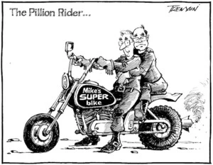 Tremain, Garrick, 1941- :The Pillion Rider... [ca 30 November 2004].