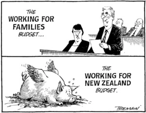"The WORKING FOR FAMILIES budget." "The WORKING FOR NEW ZEALAND budget." 18 May, 2006.