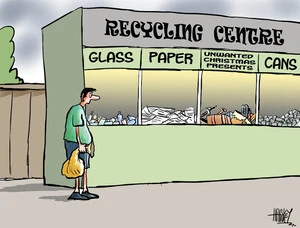 Hawkey, Allan Charles, 1941- :Recycling centre ... 29 December 2011