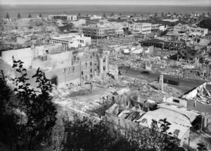 Buildings ruined by the 1931 earthquake, Napier