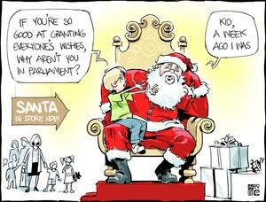 Smith, Hayden James, 1976- :'Santa in store now.' 29 November 2011
