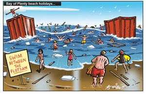 Nisbet, Alistair, 1958- :Bay of Plenty beach holidays. 15 January 2012