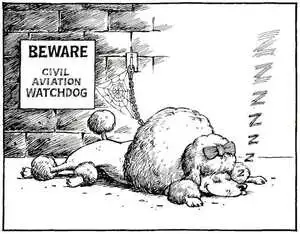 BEWARE, CIVIL AVIATION WATCHDOG. "ZZZzzzzzzz". 2 June, 2006.