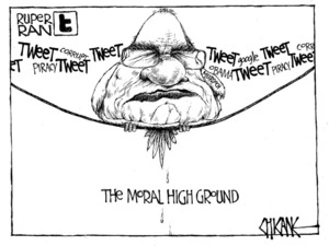 Winter, Mark 1958- :Rupert rant - the moral high ground. 19 January 2012