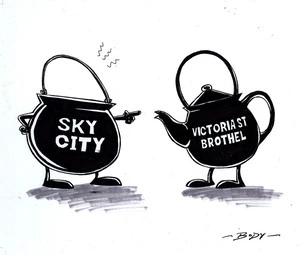 Body, Guy Keverne, 1967-:Sky City - Victoria St brothel. 23 January 2012