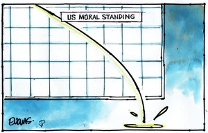 Evans, Malcolm Paul, 1945- :US moral standing. 18 January 2012