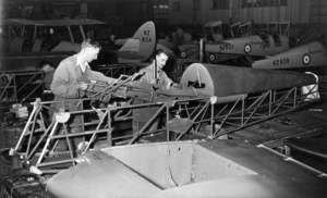Aircraft production, d Havilland Aircraft Factory, Wellington
