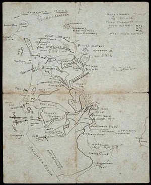 [Taylor, C, fl.1915] :[Gallipoli] [ms map]. [1915-18]